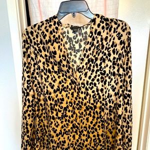 Halogen leopard top.